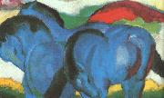 Franz Marc The Little Blue Horses Sweden oil painting artist